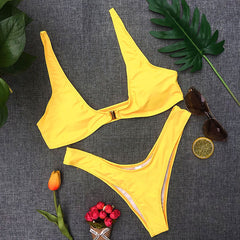 Sexy Solid Bikinis
