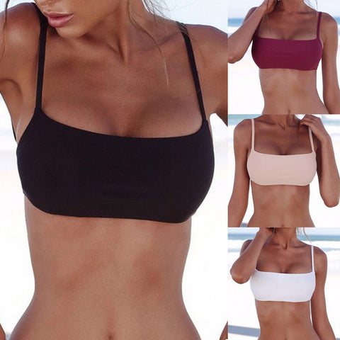 Unpadded Bikini Top