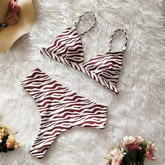 Snake Print Bikini