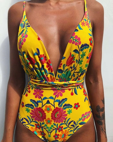 Long Strap Swimwear