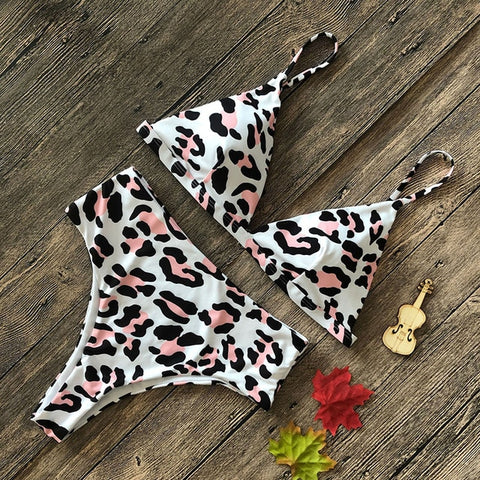 Snake Print Bikini