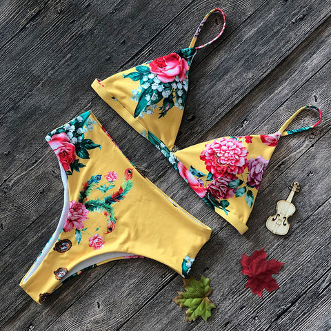 Snake Print Bikini
