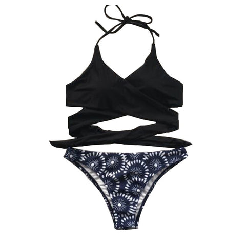 Criss Cross Bikinis Set