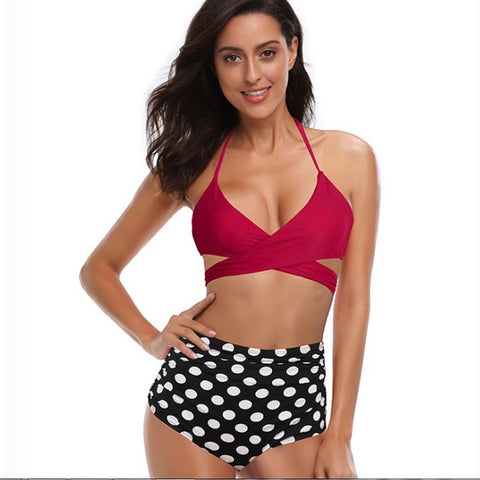 Criss Cross Bikinis Set