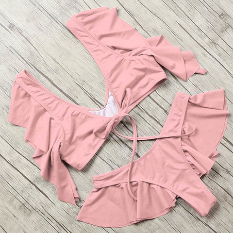Ruffled Bikini